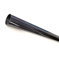 Los mejores  - Tubo de carbono brillante de 22 mm de diámetro- fibra de carbono CFK- tubo de fibra de carbono 3K- longitud a elegir…